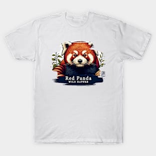 Red Panda - WILD NATURE - RED PANDA -4 T-Shirt